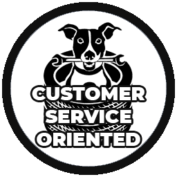 Customer Service Oriented badge